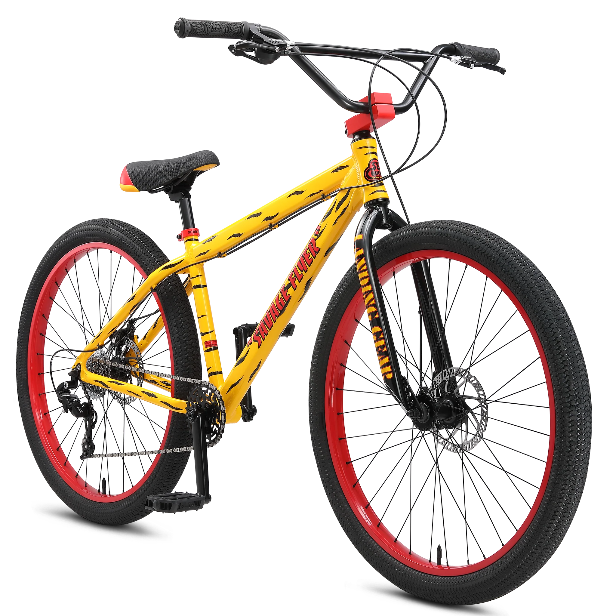 SE Bikes Savage Flyer 27.5 Bike Devastating Yellow